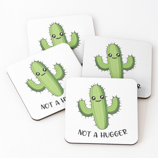 Item preview, Not A Hugger Cactus designed and sold by Primroaddesigns.