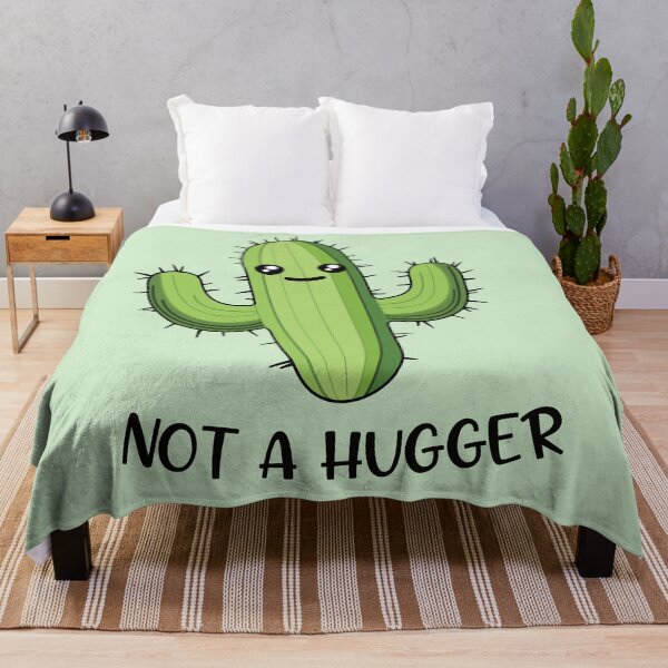Item preview, Not A Hugger Cactus designed and sold by Primroaddesigns.