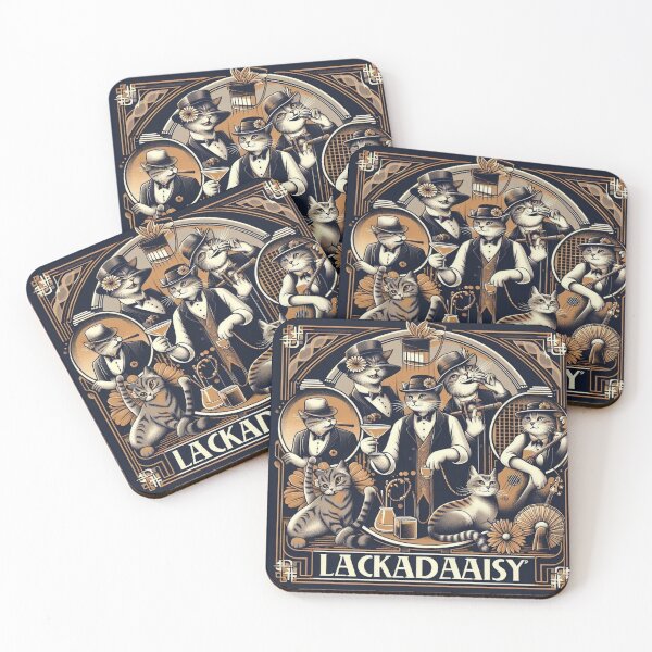 Item preview, lackadaisy - old money cute cats  designed and sold by thegamerhero.