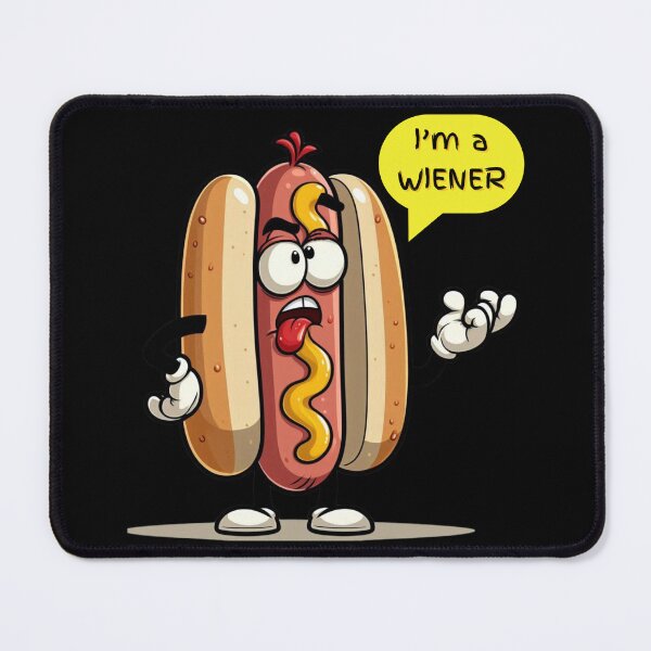 Item preview, Funny Hot Dog Wiener 4th of July Im A Wiener designed and sold by AlpacaSmokes.