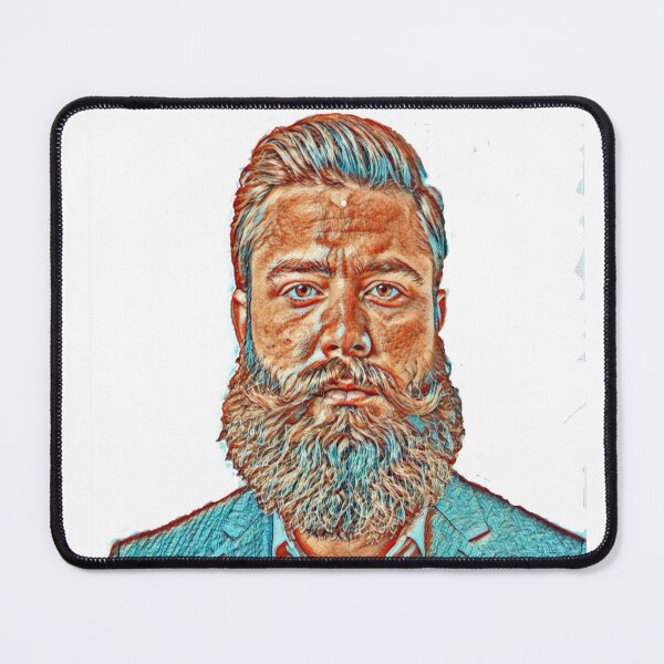 Item preview, Bearded Men “Brushed Baron” Men, Woman  designed and sold by Reubens-Art.