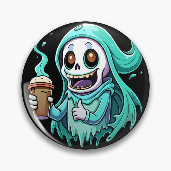 Item preview, ghost with coffee designed and sold by jkrphoto.