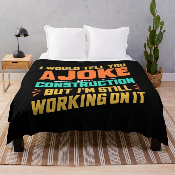 Item preview, Funny Construction Joke T-Shirt - 'Still Working On It' Humorous Design, Perfect Gift for Builders and DIY Enthusiasts designed and sold by FEBRICAST.