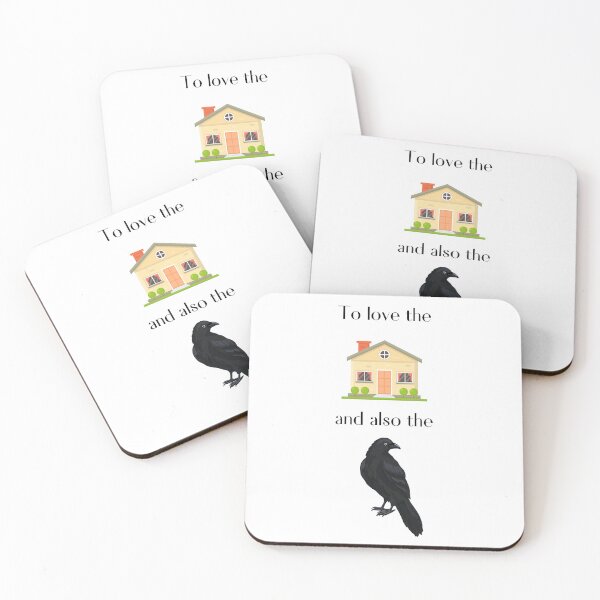 Item preview, House and the Crow designed and sold by RainsQuillMask.
