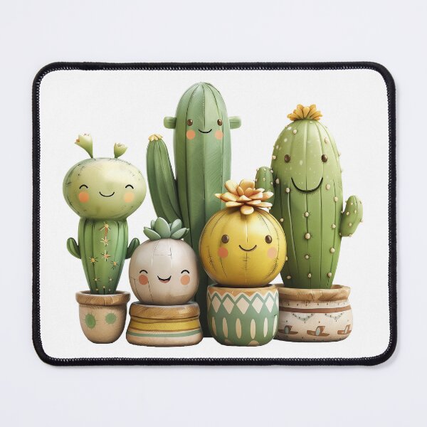 Item preview, Happy Cactuses - Family of Five designed and sold by Foxxys.