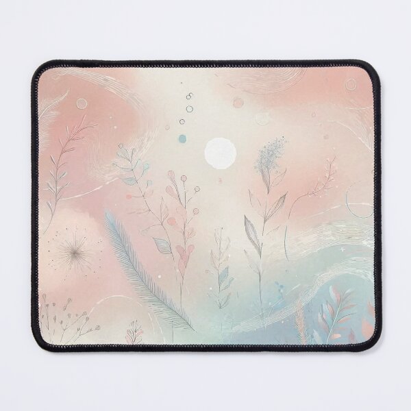 Item preview, A gentle seamless background in pastel tones with light effects, soft textures, and delicate geometric patterns designed and sold by Nataliya Kretsu.
