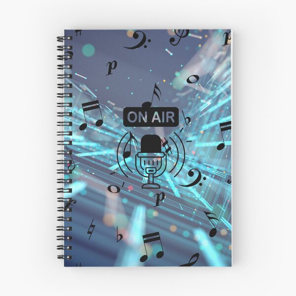 Item preview, Music On Air Everywhere designed and sold by BrightrDayMusicArt.
