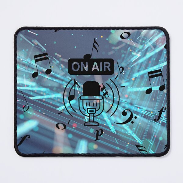 Item preview, Music On Air Everywhere designed and sold by BrightrDayMusicArt.