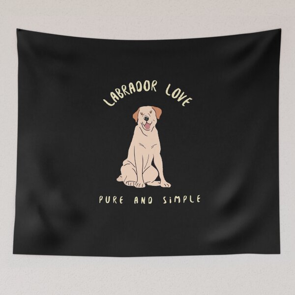 Item preview, Pure and Simple Labrador Love Labby Yellow Lab designed and sold by SvenJ94.