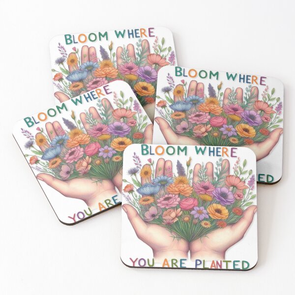 Item preview, A palm with beautiful flowers growing on it designed and sold by kankan22.