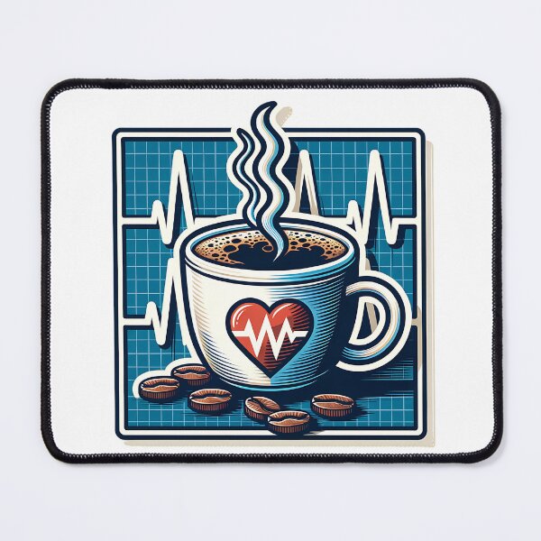 Item preview, Wake Up Your Heart with an Energizing Coffee! designed and sold by 0penvimark.