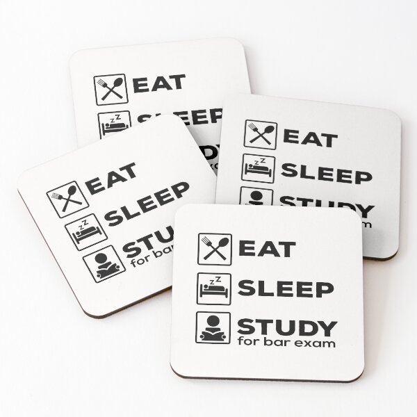 Item preview, Eat Sleep Study for Bar Exam designed and sold by jaygo.