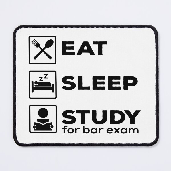 Item preview, Eat Sleep Study for Bar Exam designed and sold by jaygo.