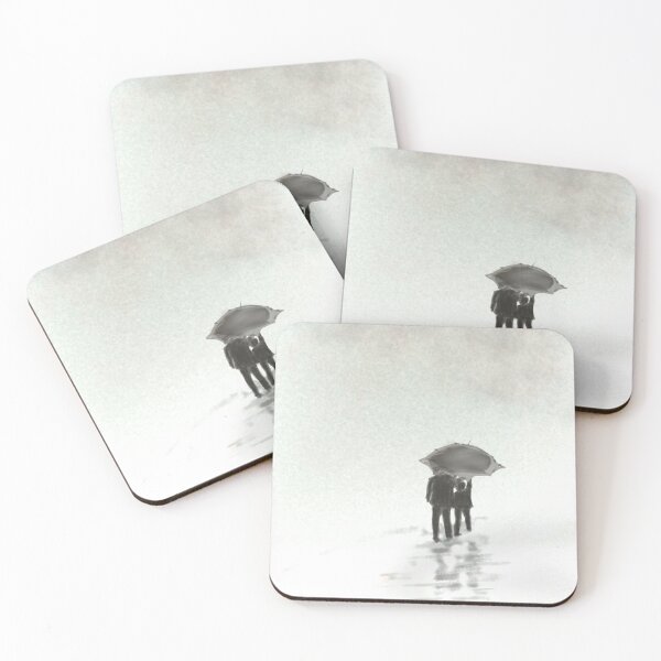 Item preview, Father and son walking designed and sold by WatercolourLily.