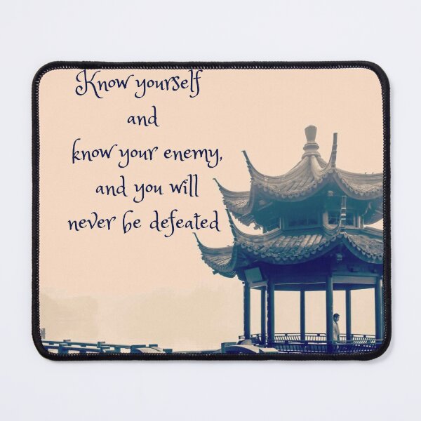 Item preview, Know yourself and know your enemy designed and sold by RainsQuillMask.