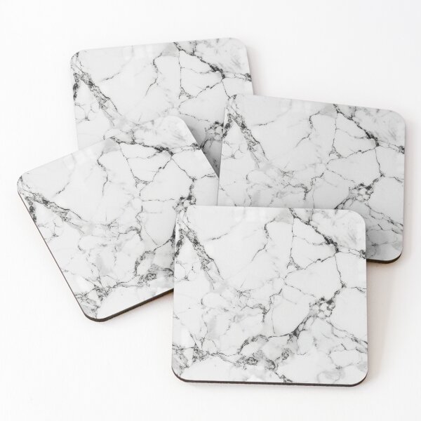 Item preview, White Marble Stone designed and sold by NesaArtSpace.