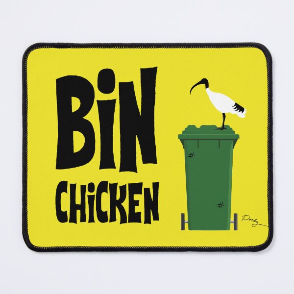 Item preview, Yellow Bin Chicken designed and sold by Cardsbyakid.