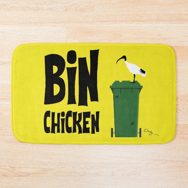 Item preview, Yellow Bin Chicken designed and sold by Cardsbyakid.