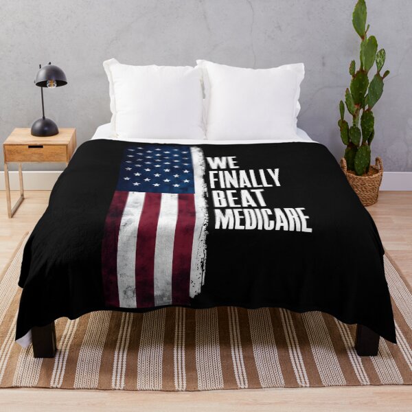 Item preview, Funny We Finally Beat Medicare USA designed and sold by HeadTurningArt.