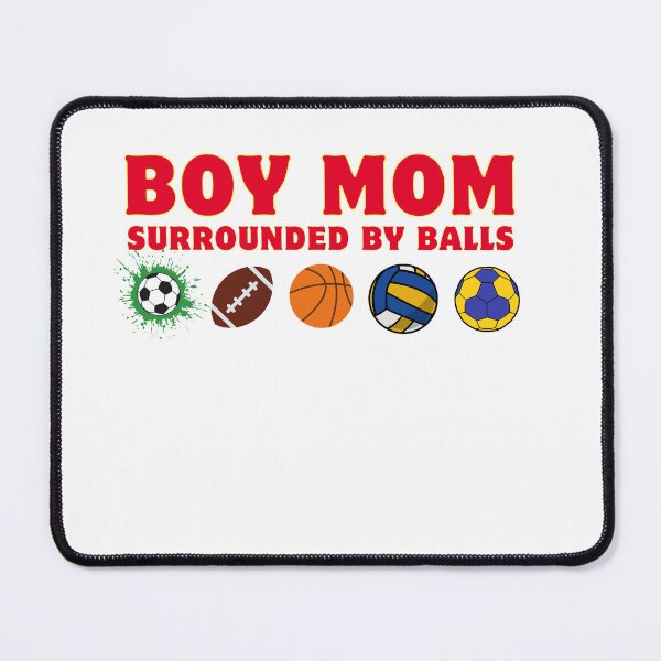 Item preview, boy mom surrounded by balls designed and sold by ladylalitafanta.