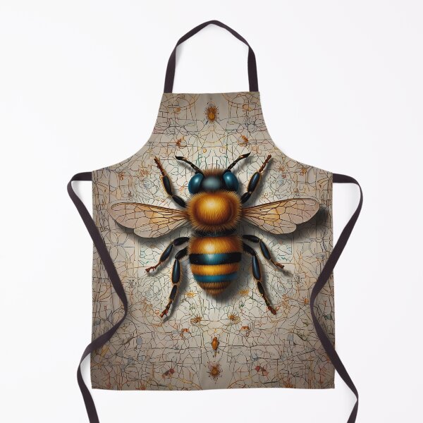 Item preview, Bee Watercolour Pattern designed and sold by FocusedArt.