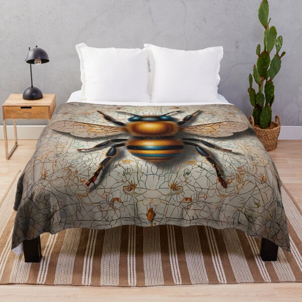 Item preview, Bee Watercolour Pattern designed and sold by FocusedArt.