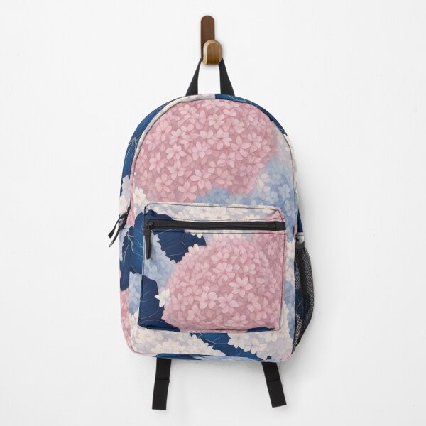Item preview, Beautiful Hydrangea Pattern in pastel colors all over print designed and sold by patterncrow.