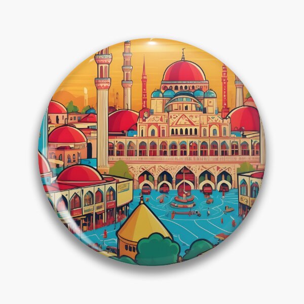 Item preview, Gaziantep Turkey Vintage Travel Tourism  designed and sold by TravelersGems.
