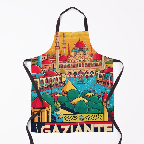Item preview, Gaziantep Turkey Vintage Travel Tourism designed and sold by TravelersGems.