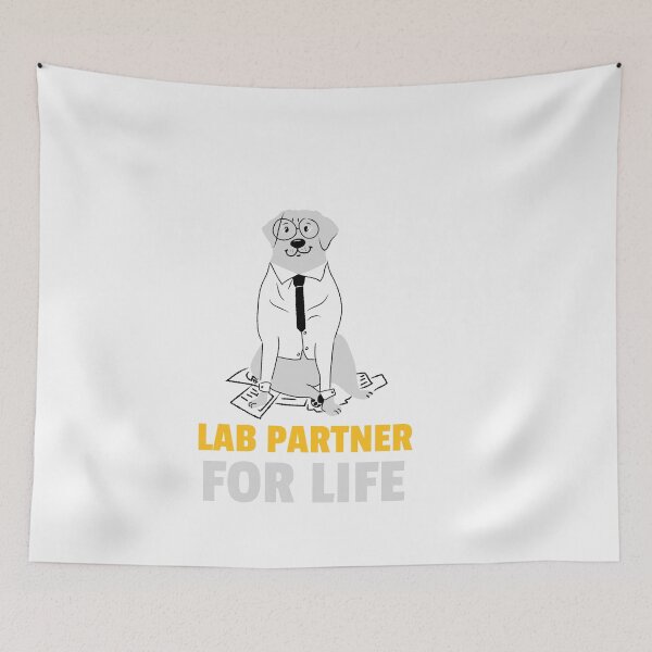 Item preview, Lab Partner For Life Labrador Labby Yellow Lab designed and sold by SvenJ94.