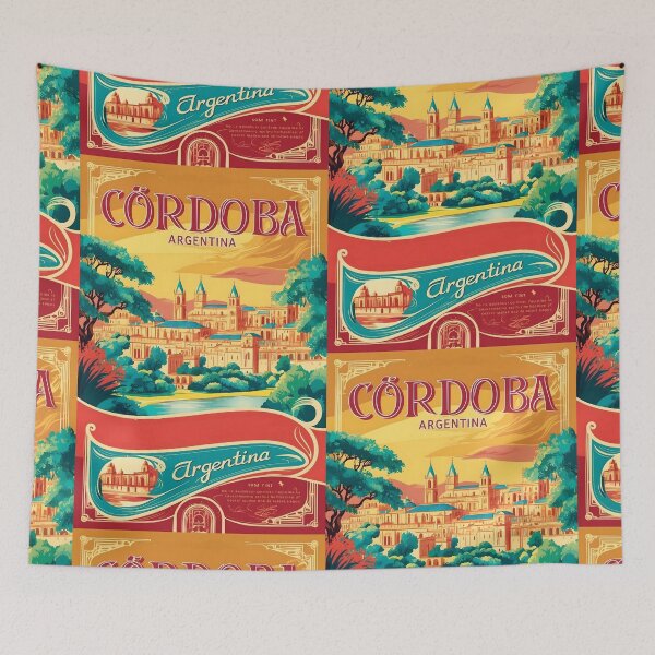 Item preview, Cordoba Argentina Vintage Travel Tourism  designed and sold by TravelersGems.