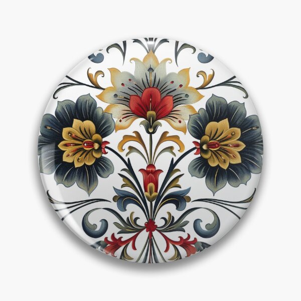 Item preview, Floral Pattern Norwegian Art Rosemaling  designed and sold by R31bN.