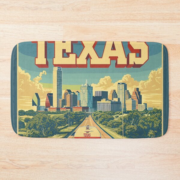 Item preview, Texas City Poster designed and sold by nomiraclehere.