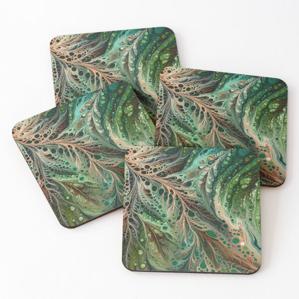 Item preview, Forest Colors Paint Pour designed and sold by Debbie Schulte.