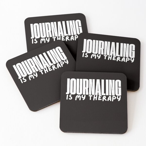 Item preview,  journaling is my therapy designed and sold by ladylalitafanta.