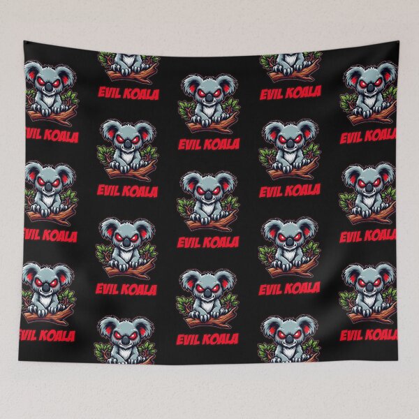 Item preview, Evil Koala designed and sold by StoneBluePlanet.