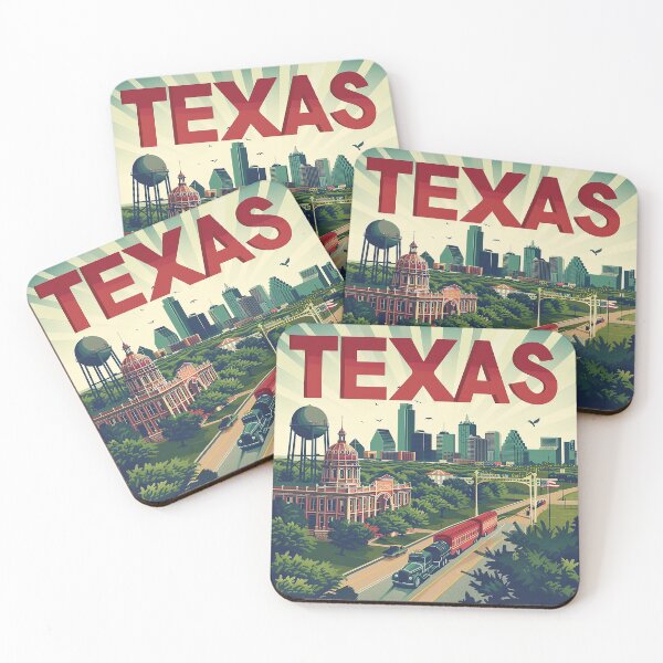Item preview, Texas City Art designed and sold by nomiraclehere.