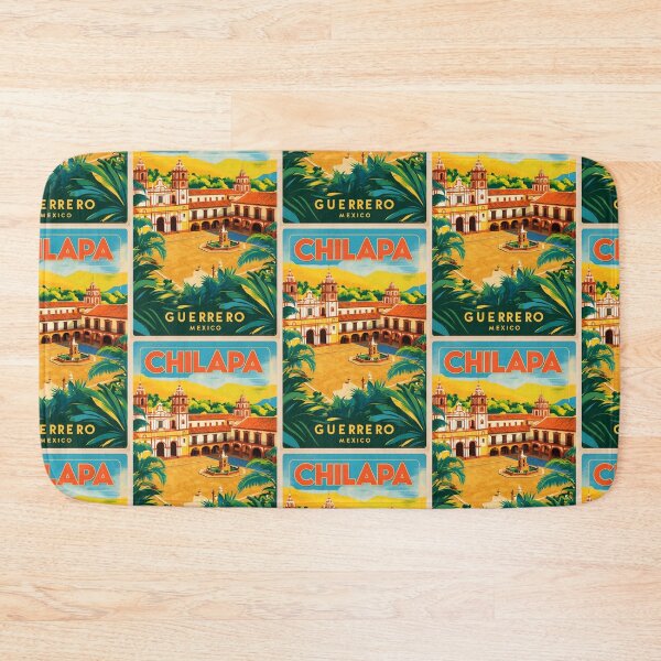 Item preview, Chilapa Guerrero Mexico Vintage Travel Tourism  designed and sold by TravelersGems.