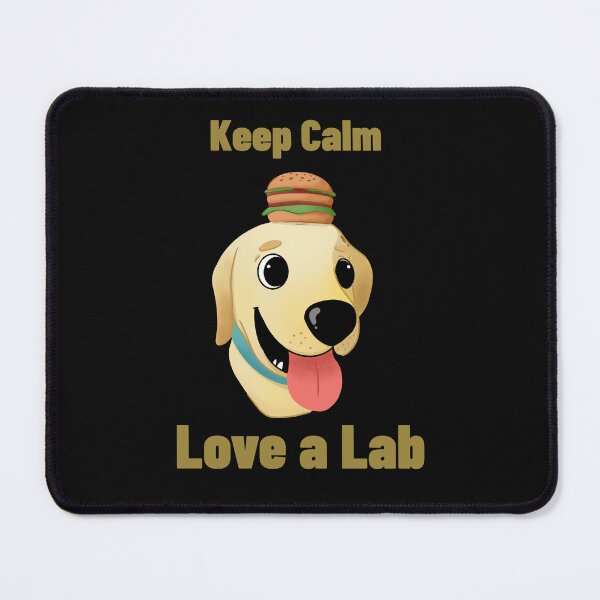 Item preview, Keep Calm Love a Lab Labby Yellow Lab designed and sold by SvenJ94.