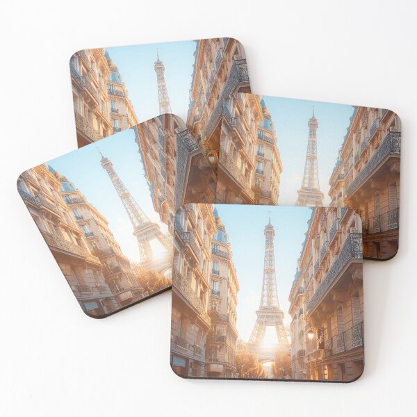 Item preview, The Eiffel Tower Dominates Paris Skyline Travel Agency City Tours designed and sold by frequent-art.