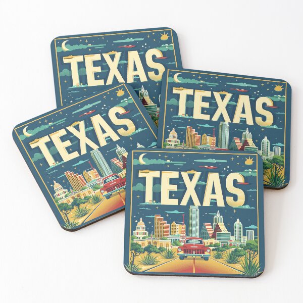 Item preview, Texas City Art designed and sold by nomiraclehere.