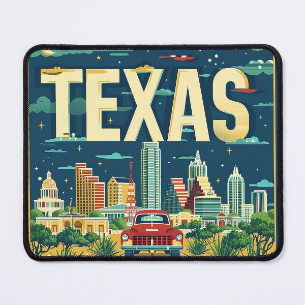 Item preview, Texas City Art designed and sold by nomiraclehere.