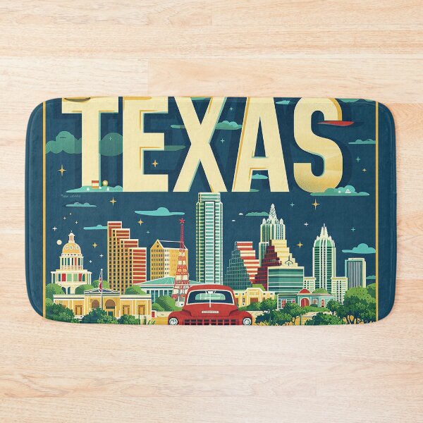 Item preview, Texas City Art designed and sold by nomiraclehere.