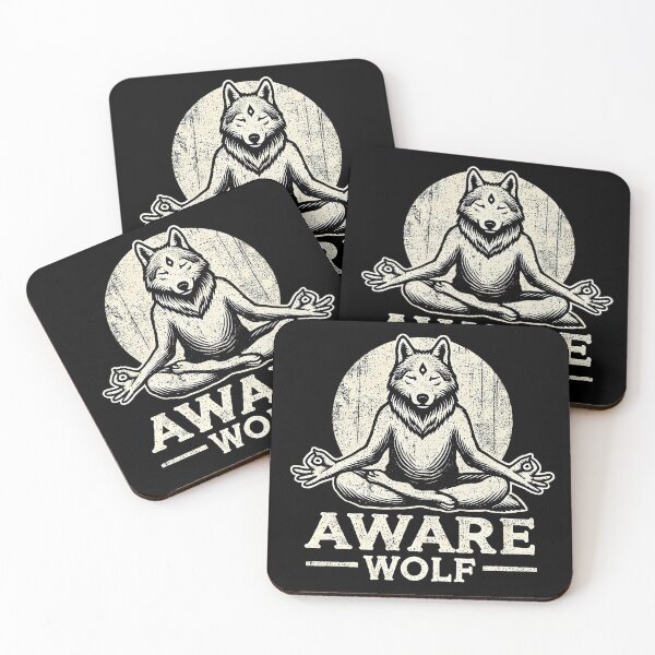 Item preview, Aware wolf designed and sold by lliiaa1111.