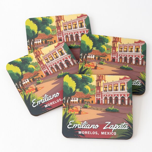 Aperçu de l'œuvre Emiliano Zapata Morelos Mexique Voyage Vintage Tourisme  créée et vendue par TravelersGems.