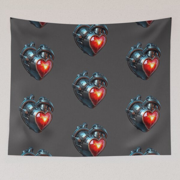 Item preview, Robot Heart  designed and sold by Digiheart.