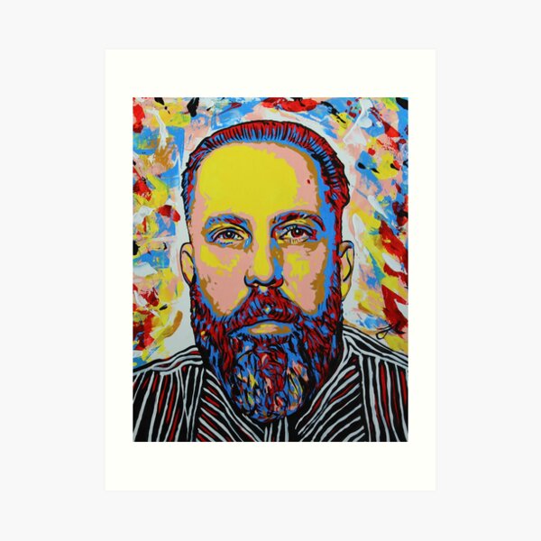Andrew Weatherall pop funk Art Print