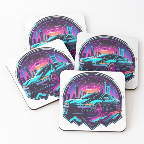 Item preview, Cyberpunk neon car designed and sold by Clomojo87.
