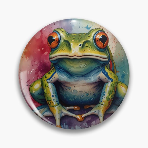 Item preview, Beautiful Frog Art Watercolour designed and sold by FocusedArt.