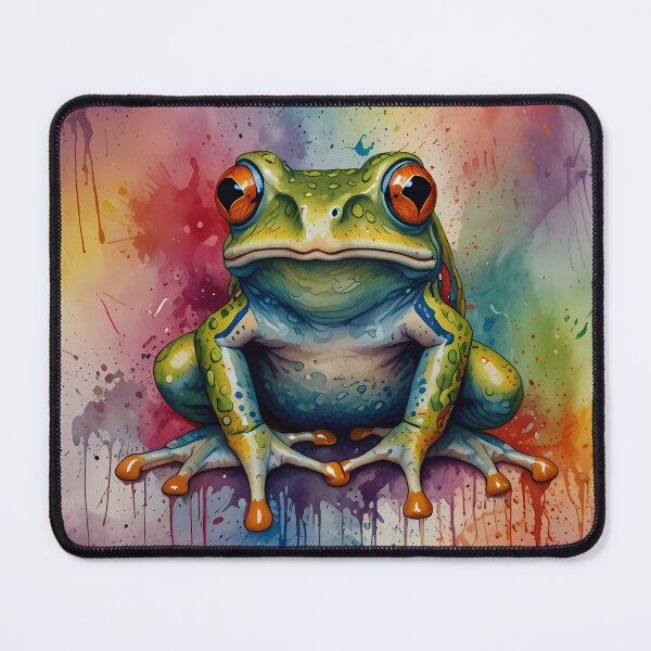 Item preview, Beautiful Frog Art Watercolour designed and sold by FocusedArt.